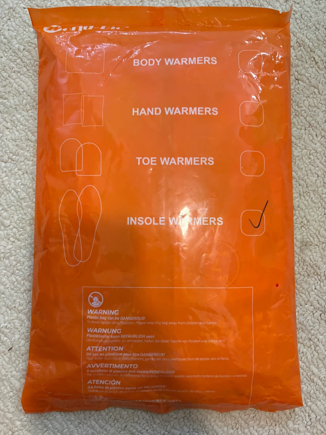 World-Bio Disposable Insole Warmers