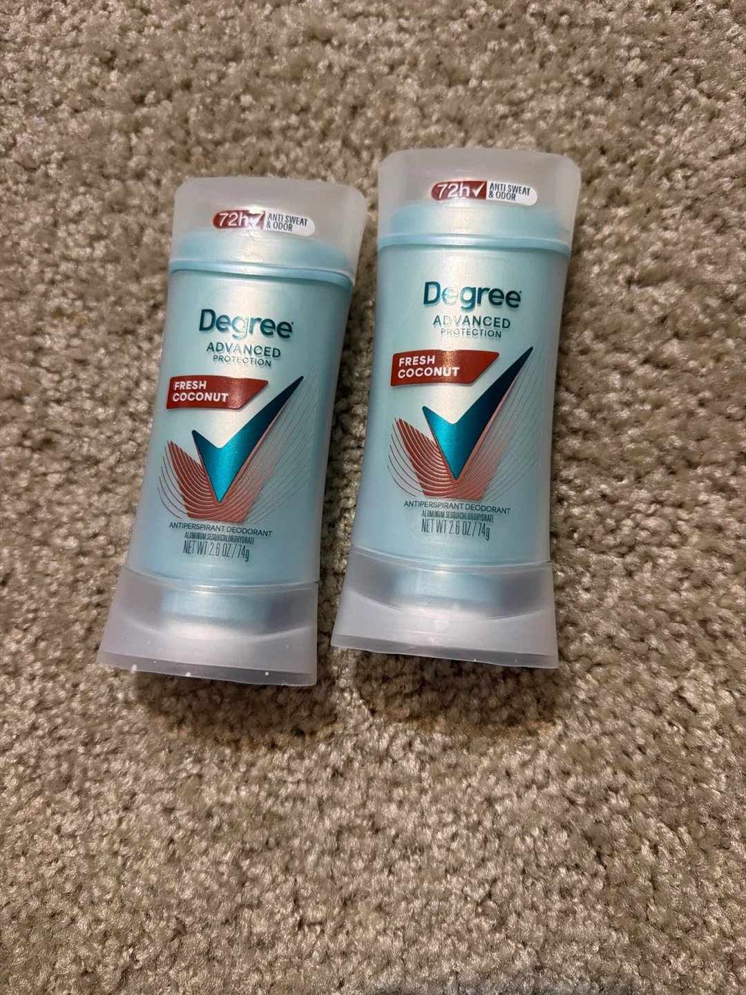 2 Degree Advanced Protection Deodorant Fresh Coconut