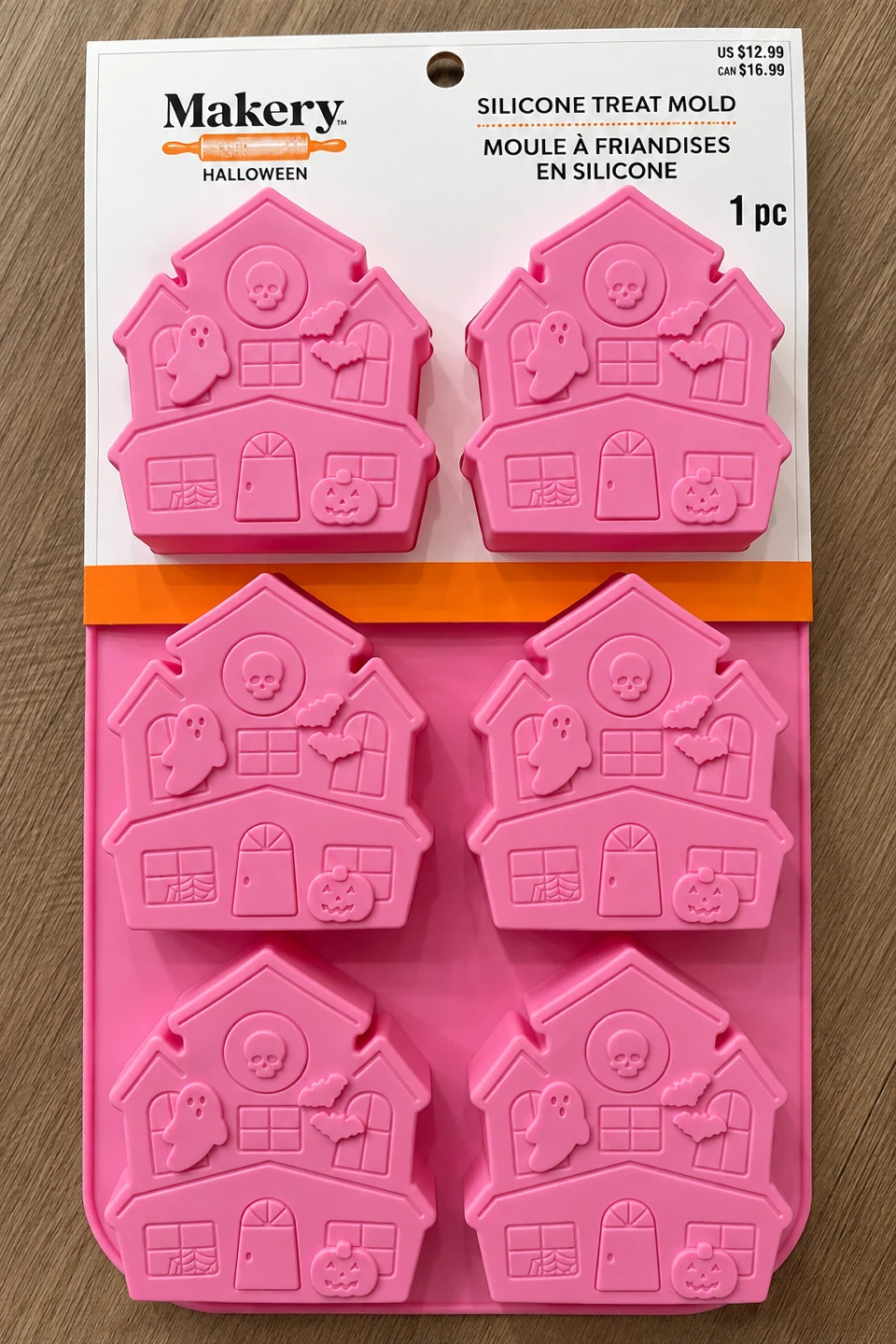 NEW Makery Halloween Baking Set – Silicone Molds & Cupcake Rings - photo 3
