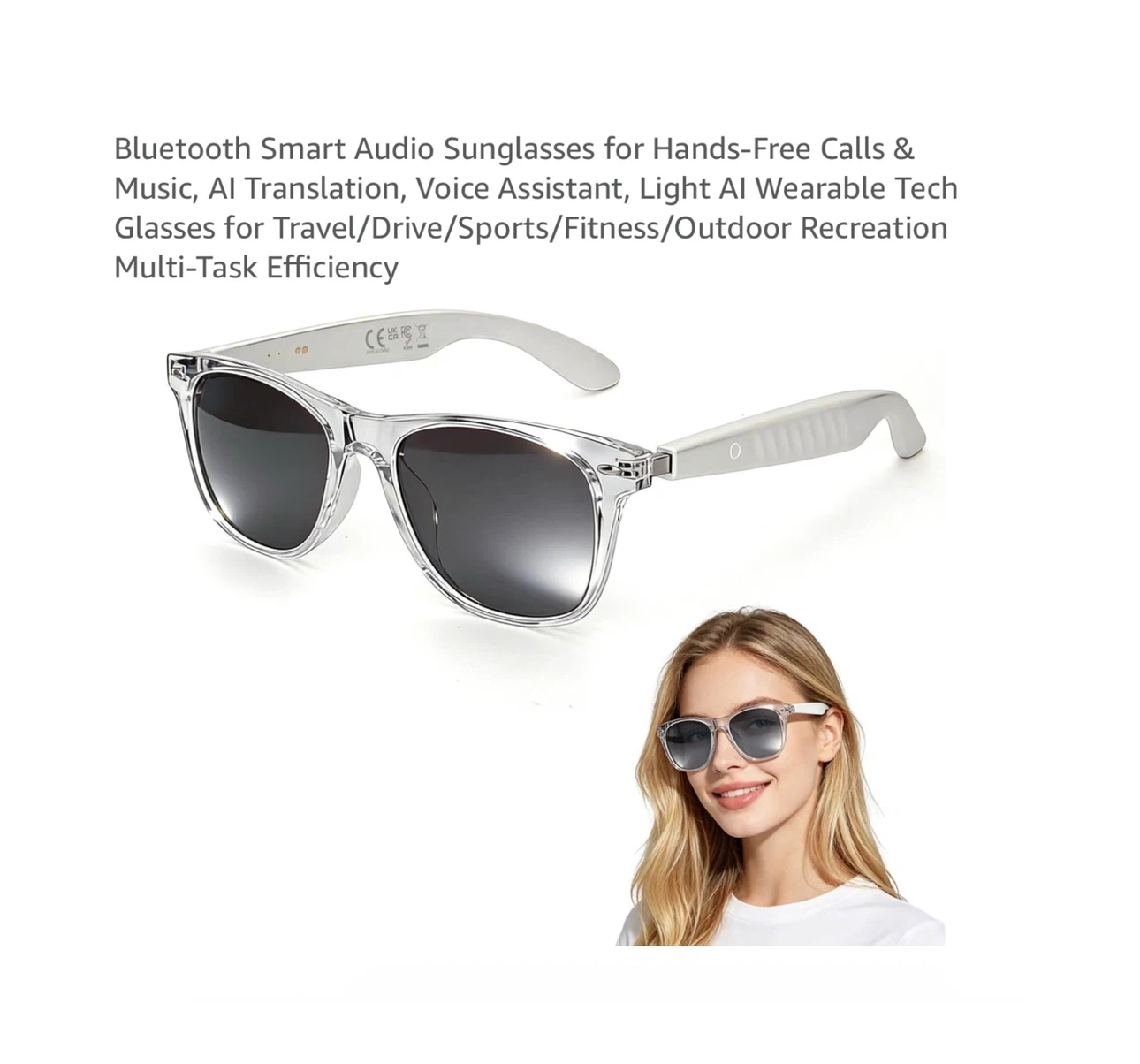 Brand new Bluetooth Smart Audio Sunglasses