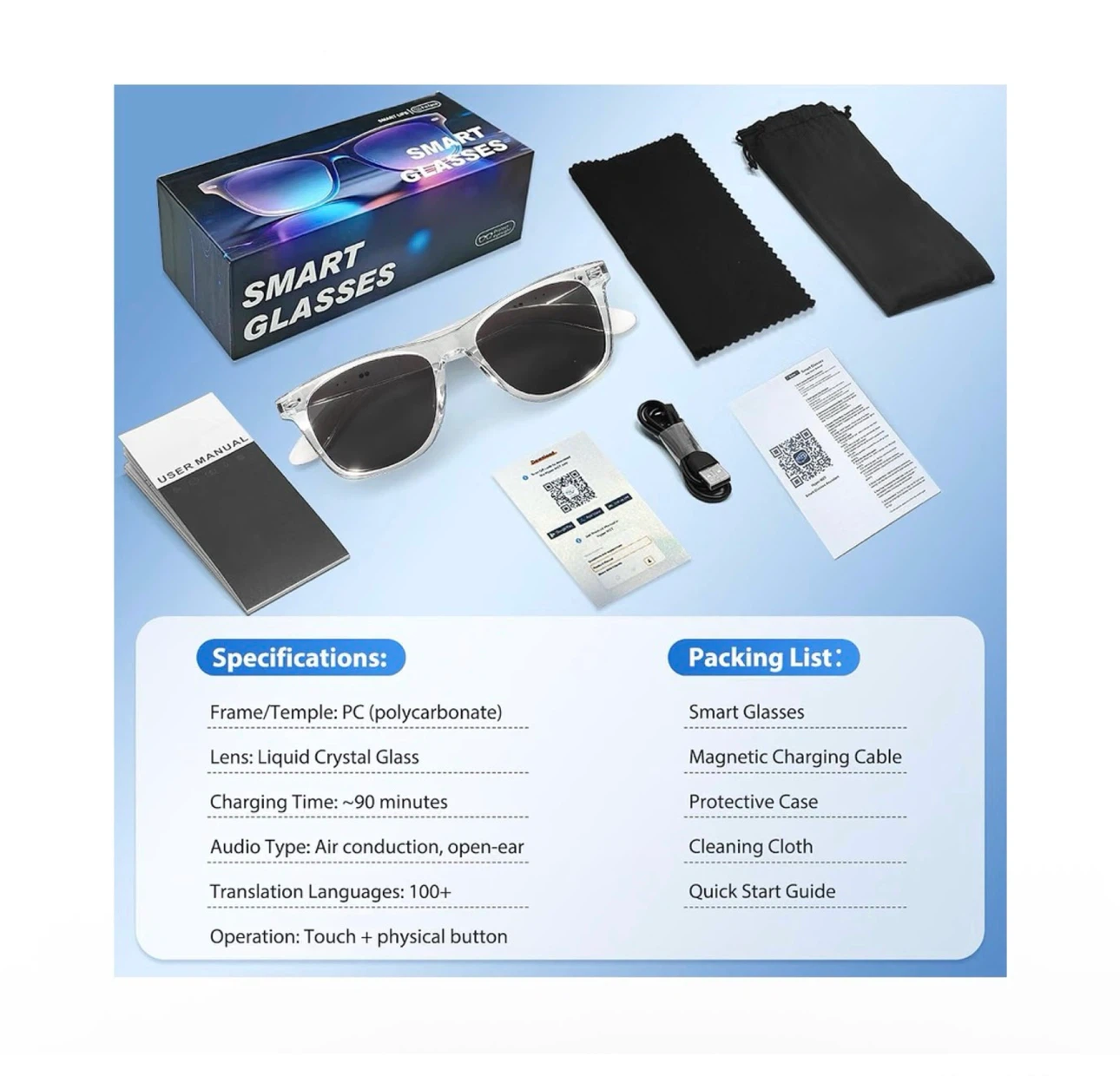 Brand new Bluetooth Smart Audio Sunglasses - photo 5