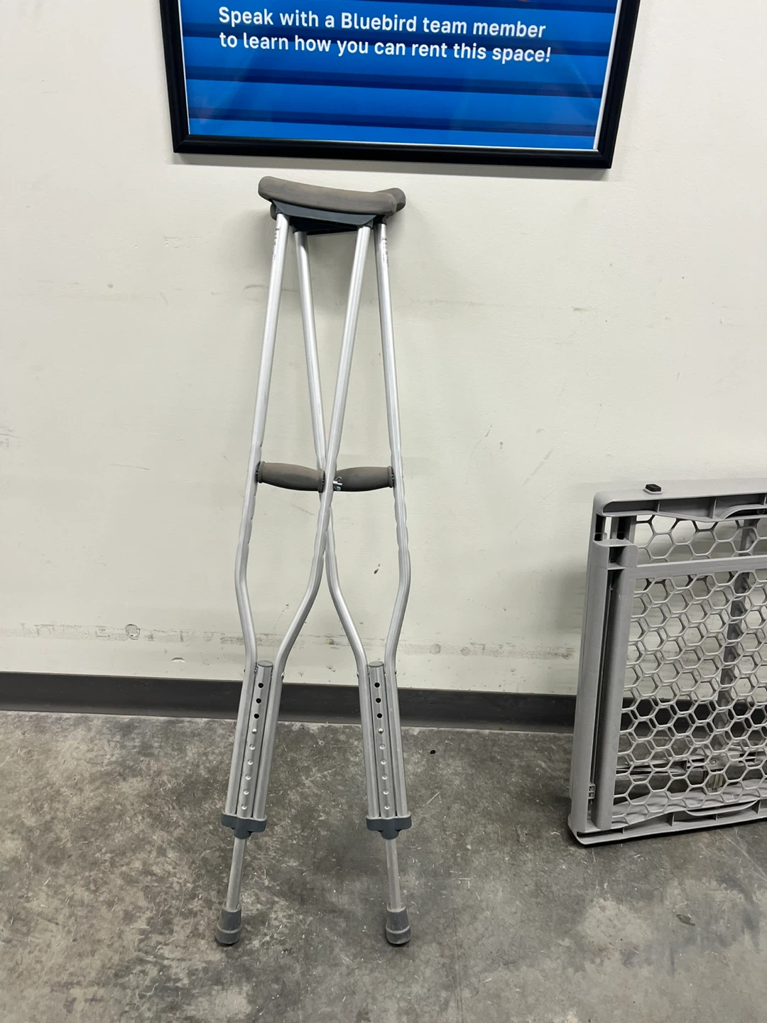 Adjustable Aluminum Underarm Crutches