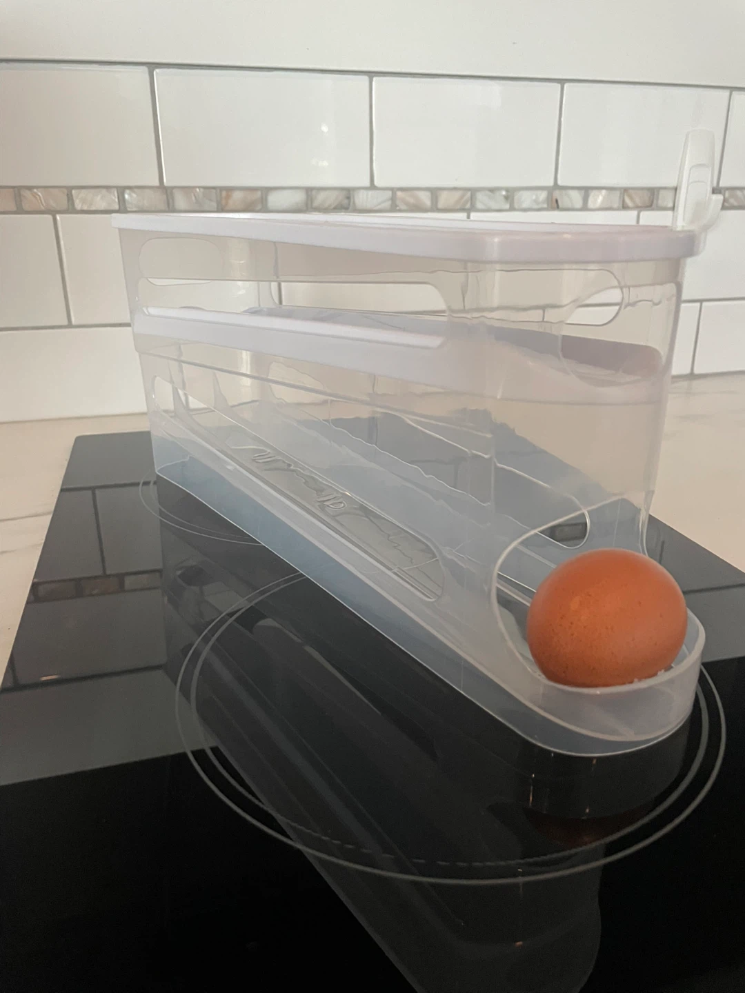 Rolling Egg Dispenser Holder