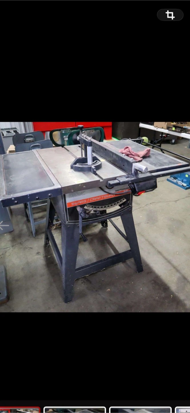 Sears Craftsman 12-inch Motorized Table Saw - photo 2