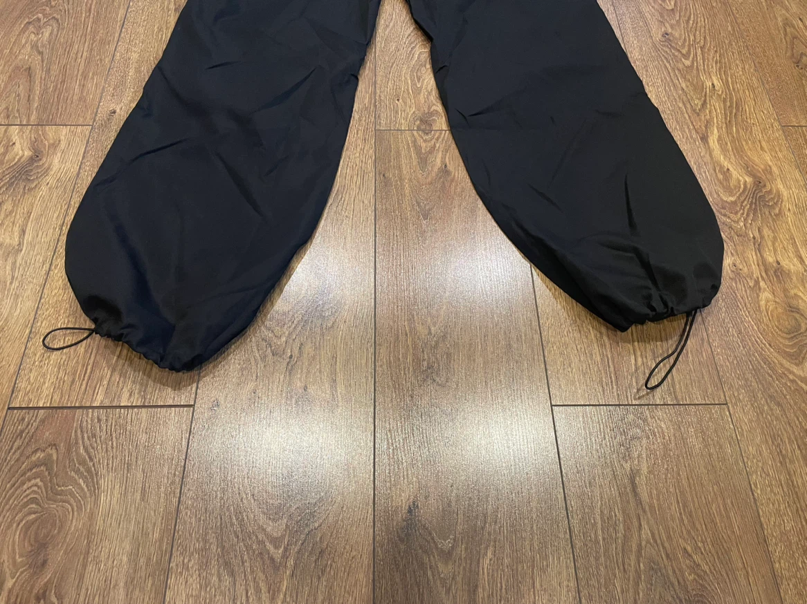 Fashion Sexy Lounge Black Parachute Pants - photo 5