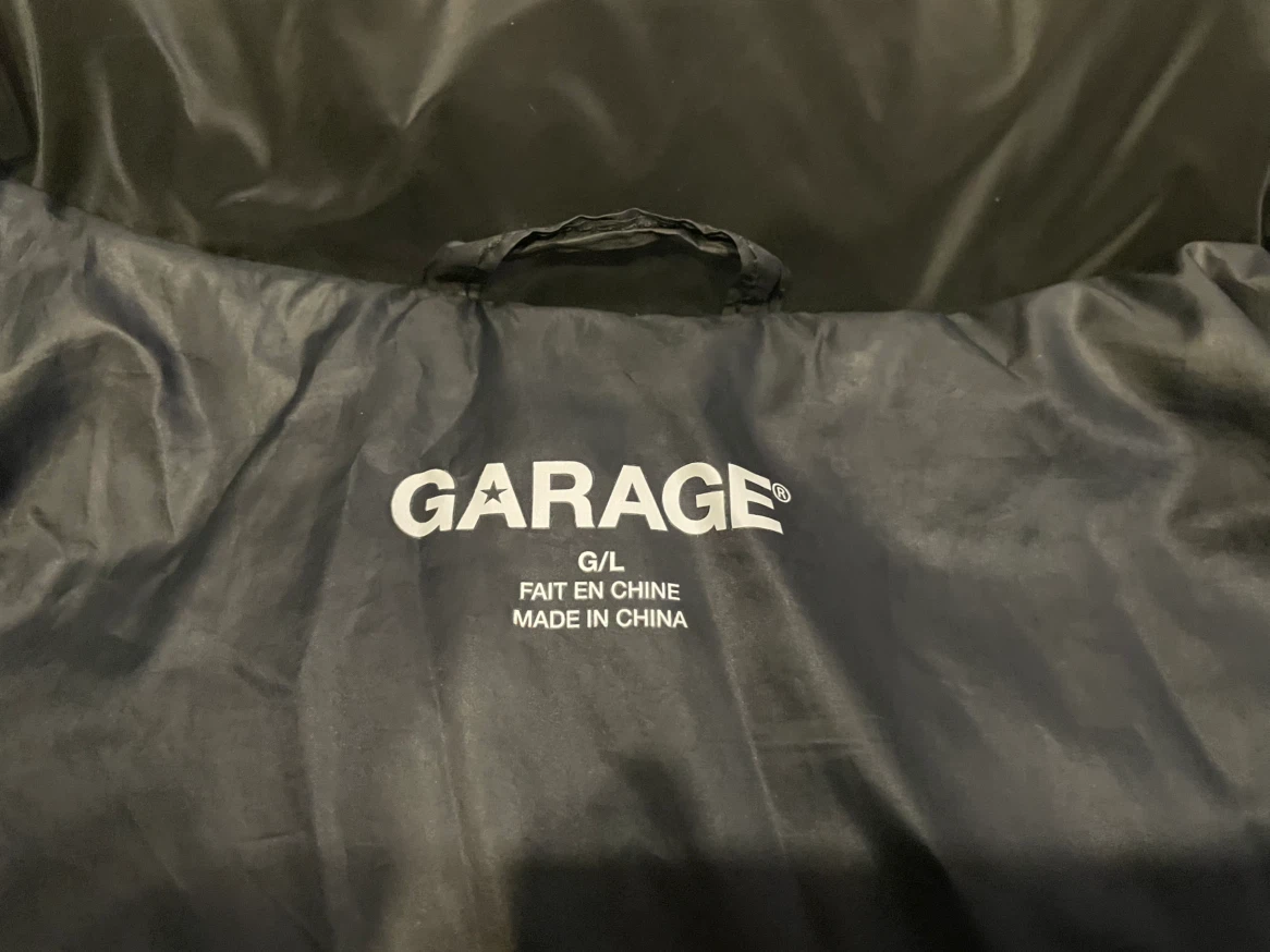 Garage Black Puffer Jacket - photo 3