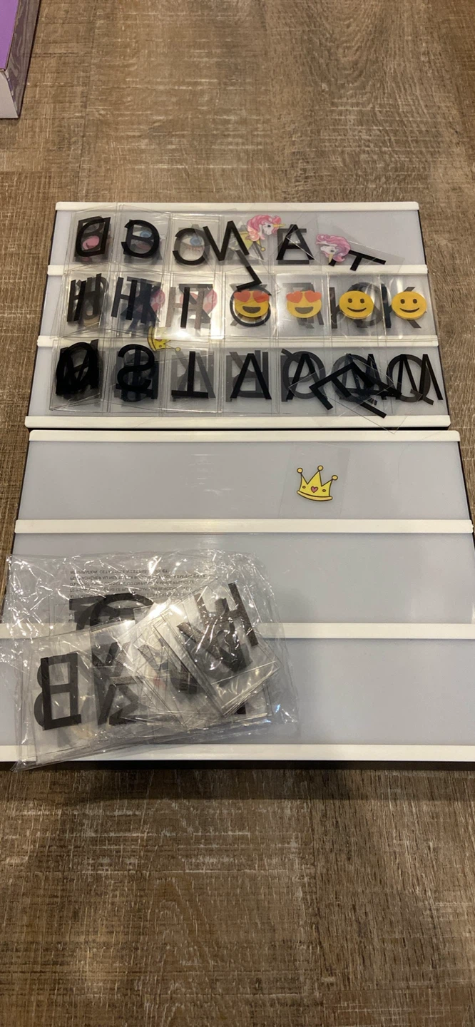 Marquee Light Box with 108 Letters and Icons - photo 3