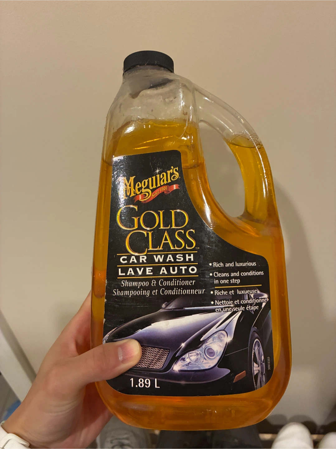 Meguiar's Gold Class Car Wash 1.89 L