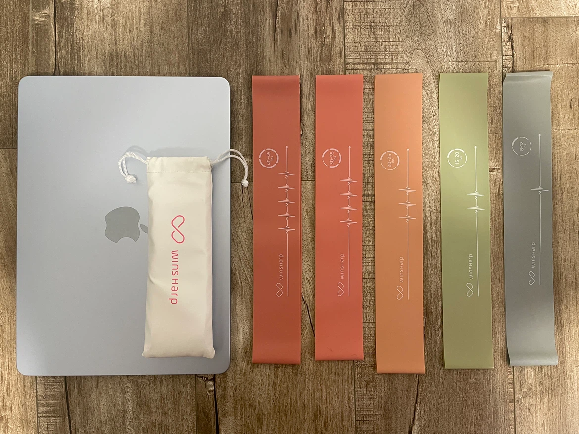BRAND NEW 🥕 WINSHARP 5 Levels Resistance Bands
