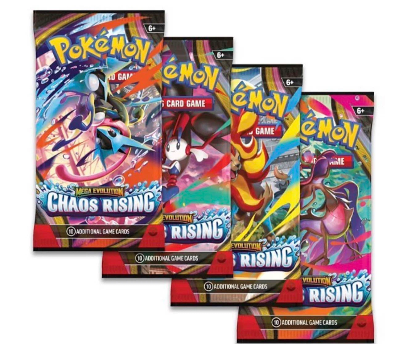 Pokémon Chaos Rising Booster Packs
