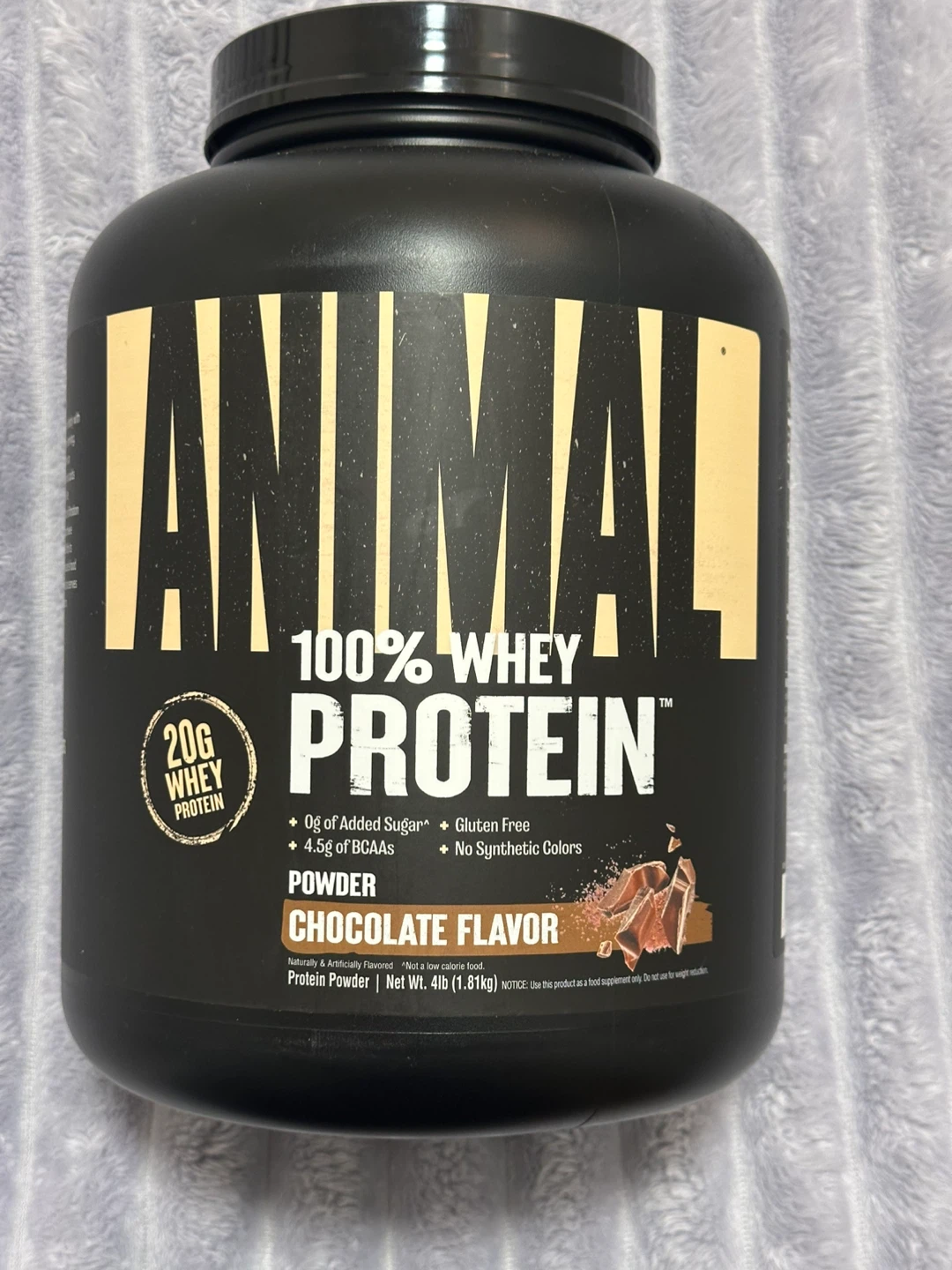 Animal 100% Whey Protein Powder - Chocolate Flavor - 4lb