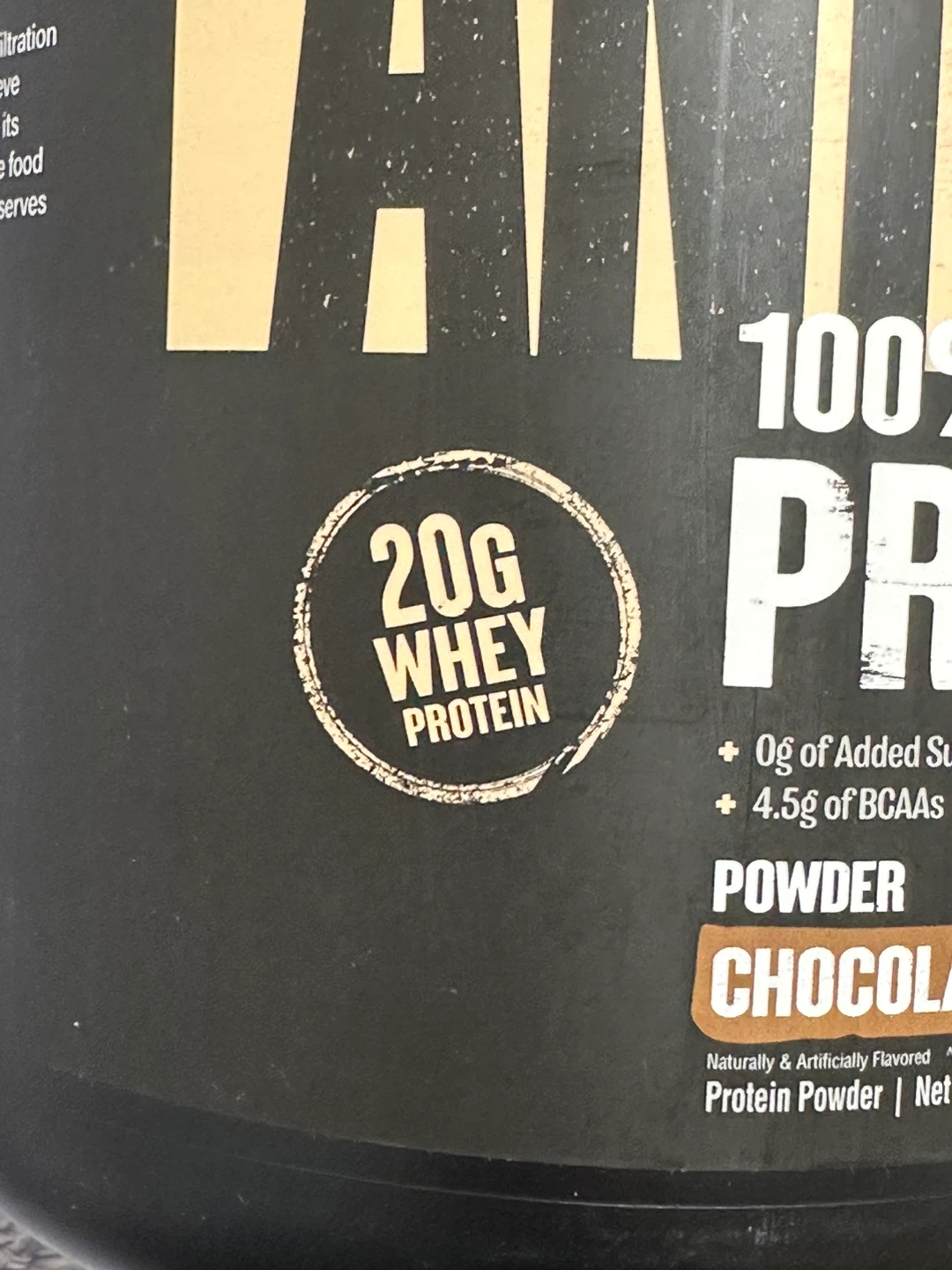 Animal 100% Whey Protein Powder - Chocolate Flavor - 4lb - photo 5