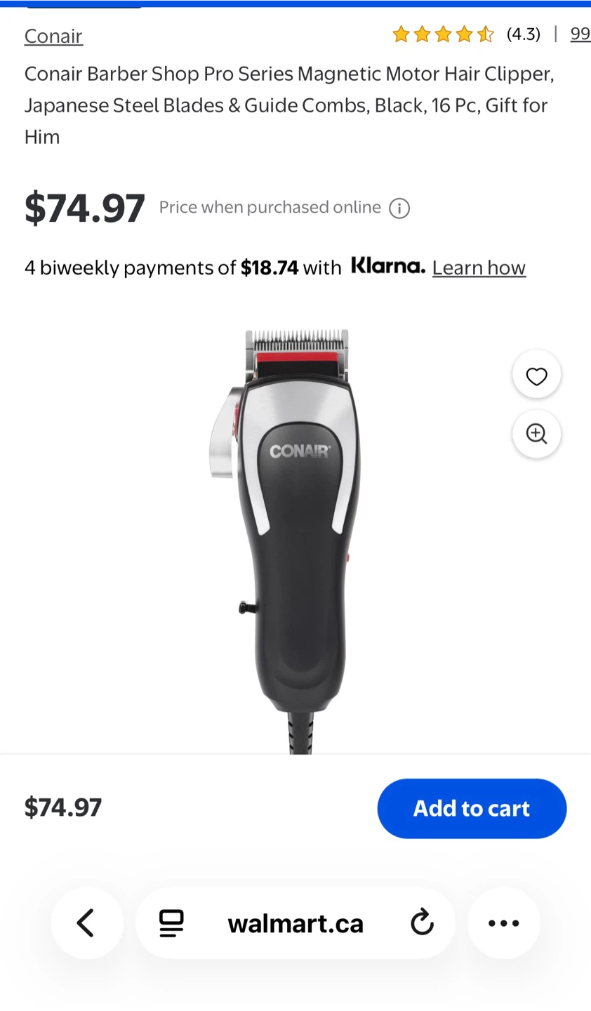 Conair Barber Shop Pro Series Hair Trimmer - photo 3