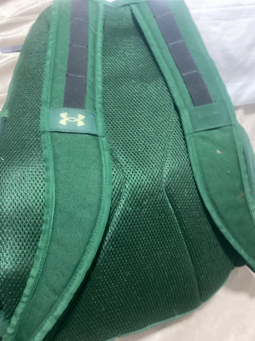 Green underamour backpack