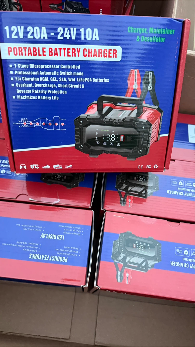 20Amp 12V/24V Smart Battery Charger - Car/Motorcycle/Boat - photo 2