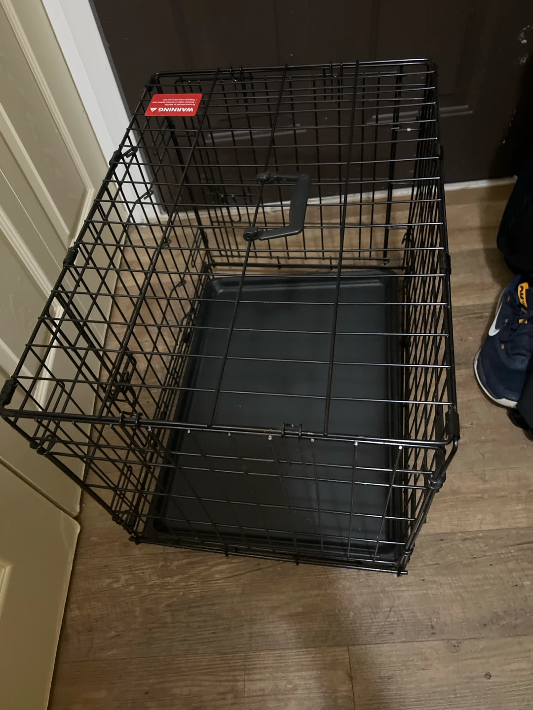 Black Wire Dog Crate