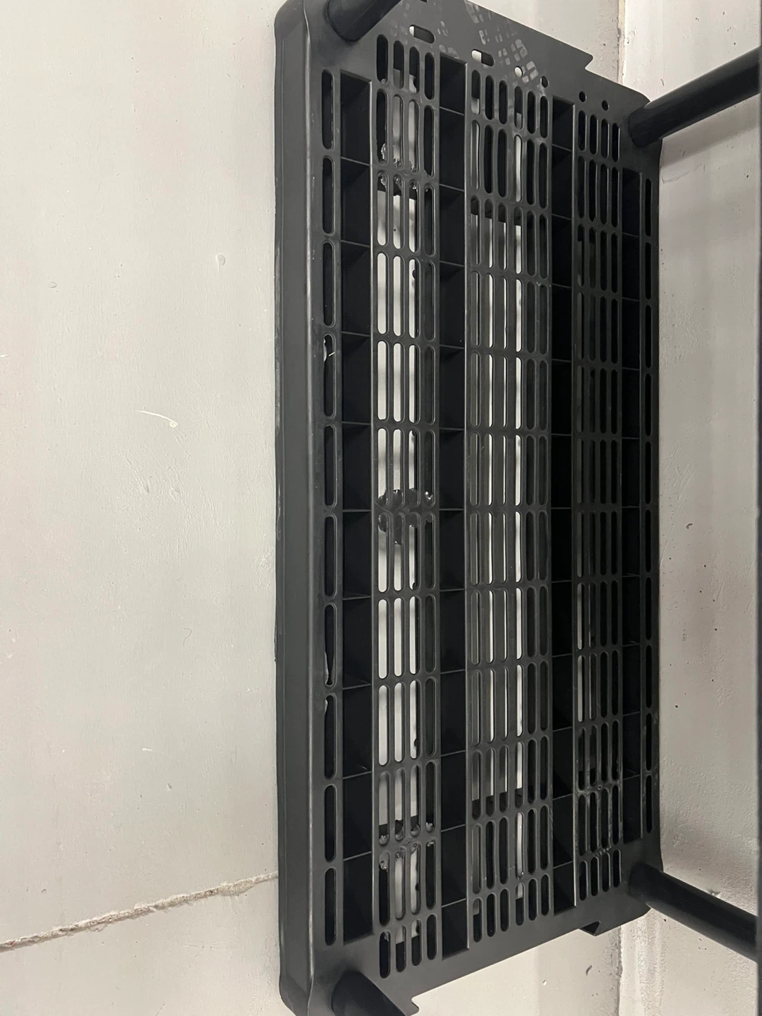 Black 5-Tier Plastic Utility Shelving Unit - photo 4
