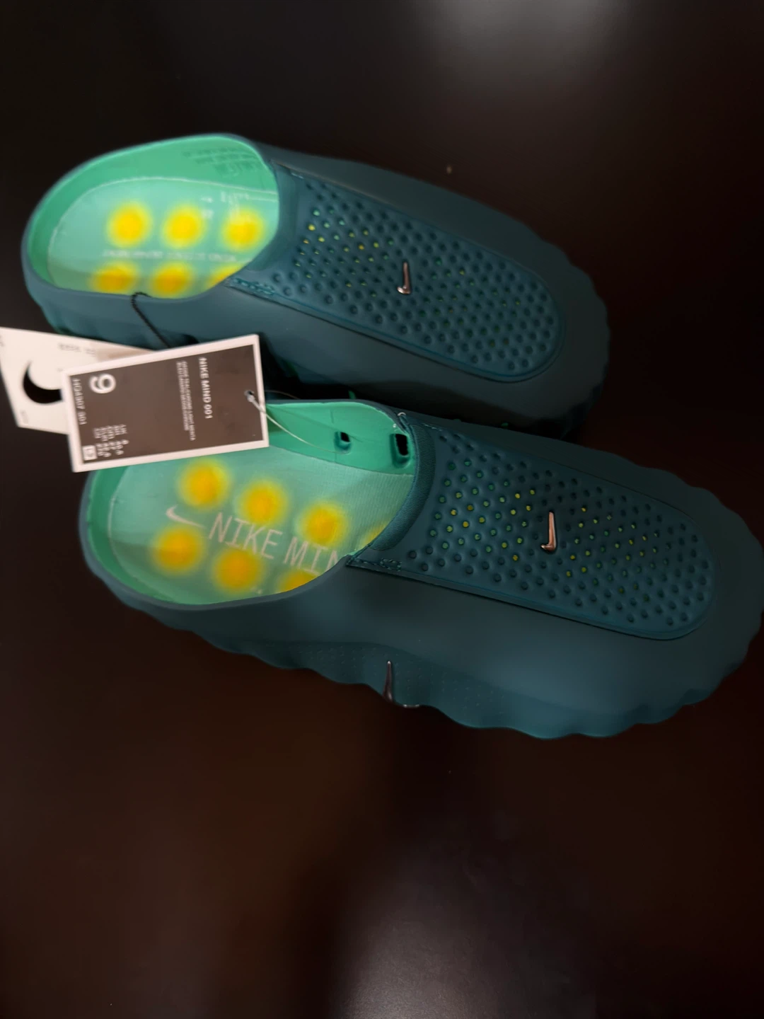 Nike Mind 001 Slides Geode Teal - photo 2