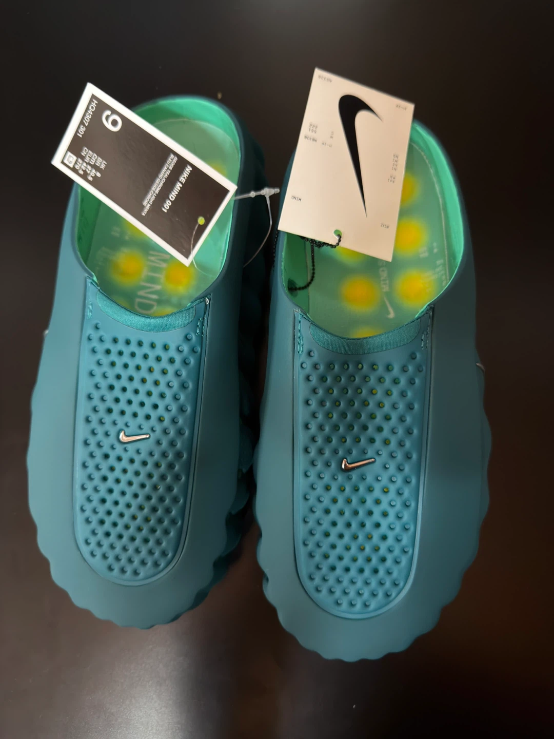 Nike Mind 001 Slides Geode Teal - photo 5