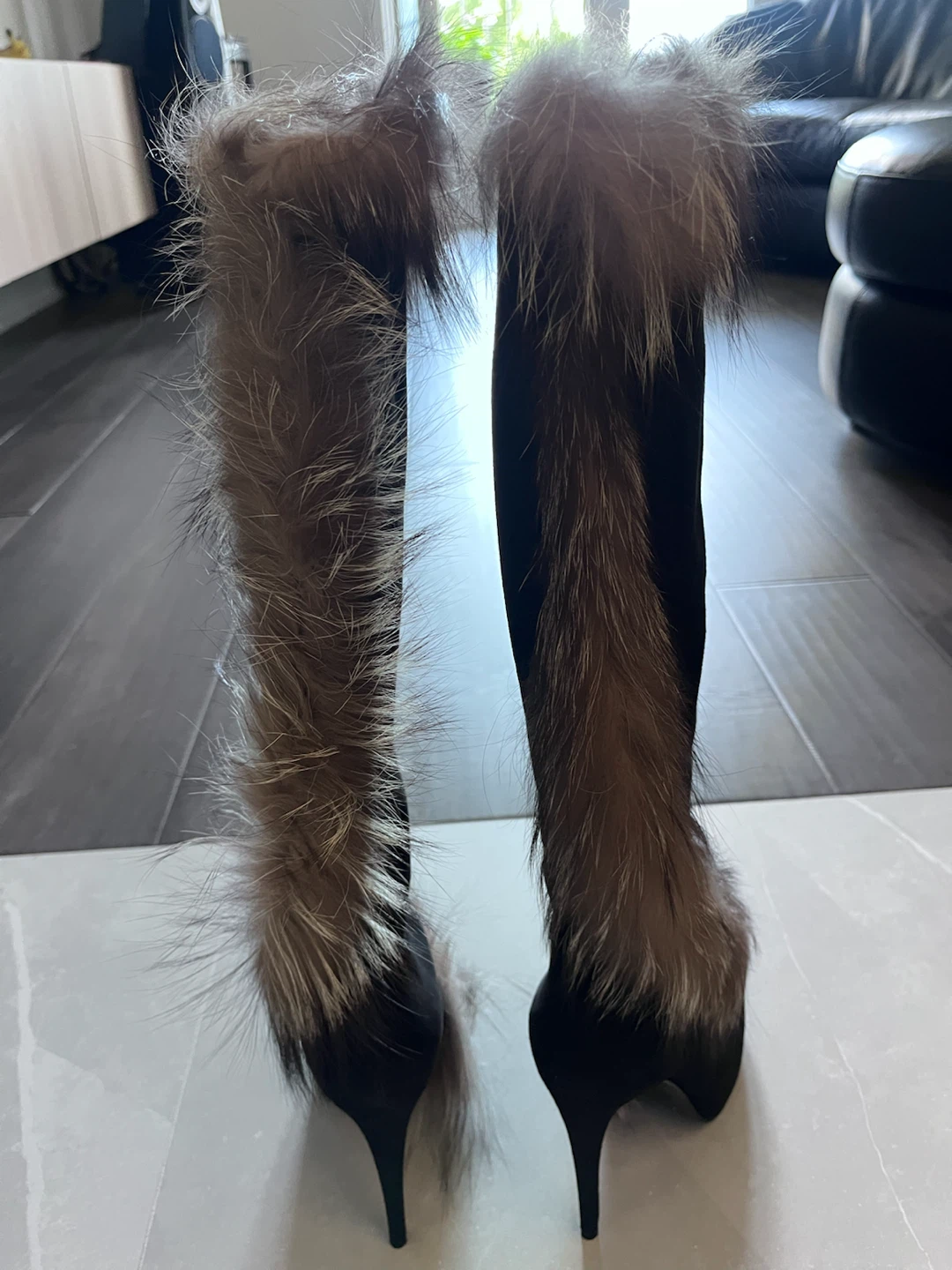 Fiorangelo Luxury Italian Fur Boots – Size 38 (Brand New) - photo 3