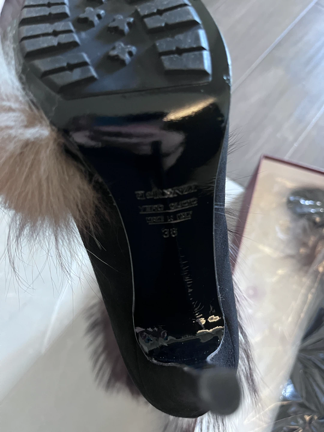 Fiorangelo Luxury Italian Fur Boots – Size 38 (Brand New) - photo 5