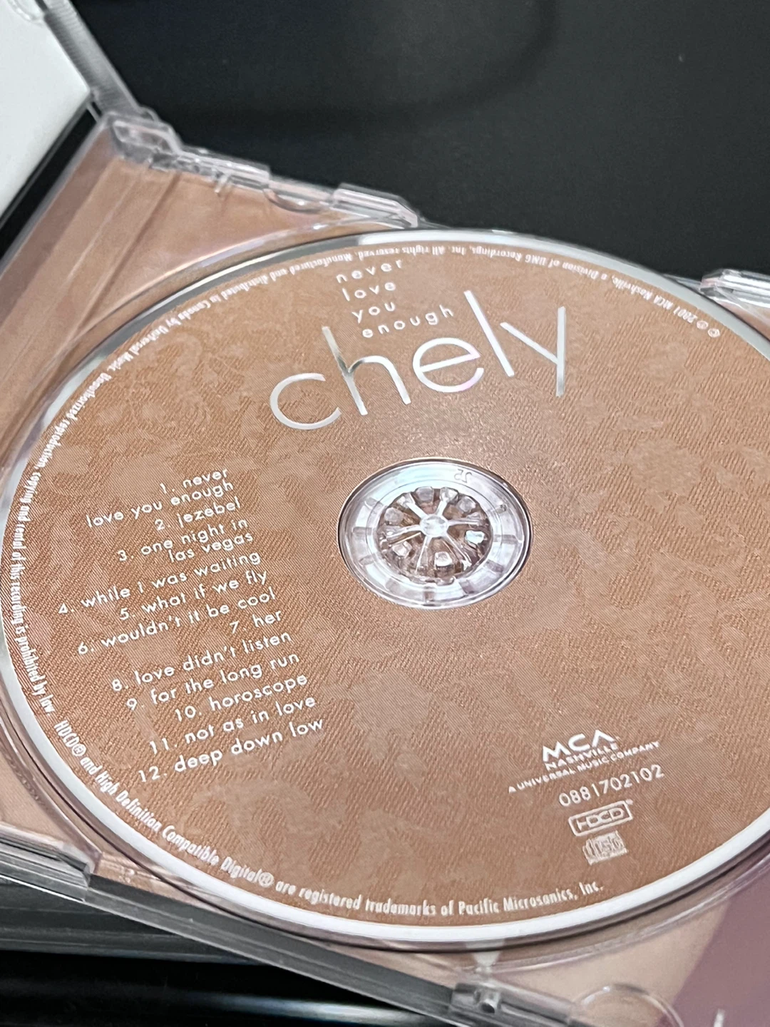 Chely Wright - Never Love You Enough CD - photo 2