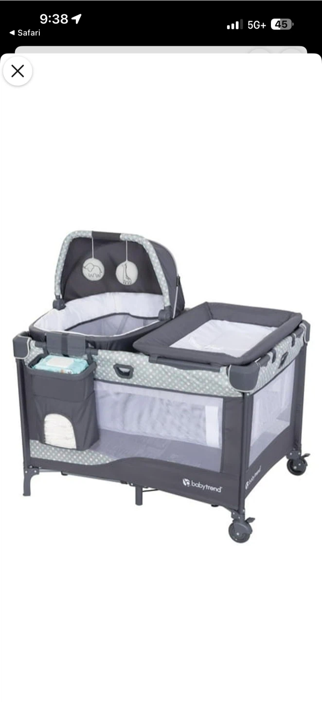 Baby Trend Playard with Bassinet