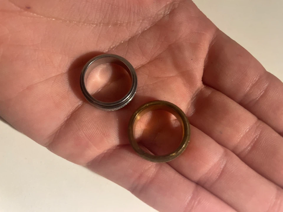 Set of Two Spinner Rings/Fidget - photo 2