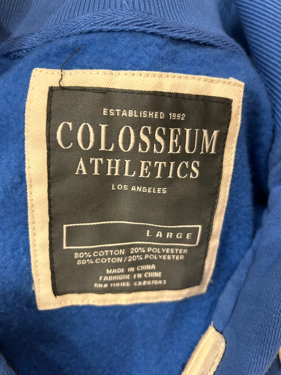 Brand New Colosseum Athletics Italy Full-Zip Jacket - photo 3