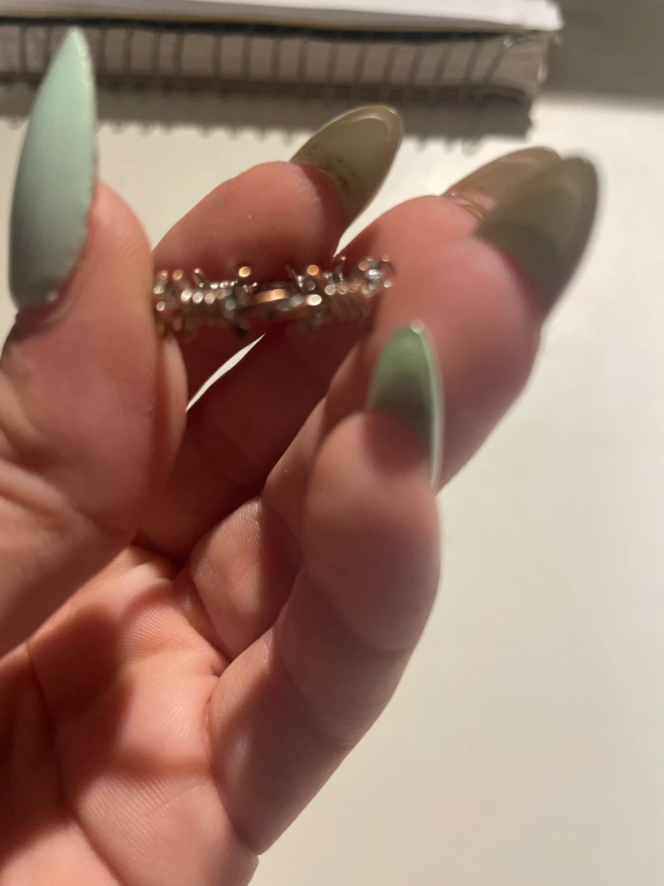 Barbed wire design ring - photo 2