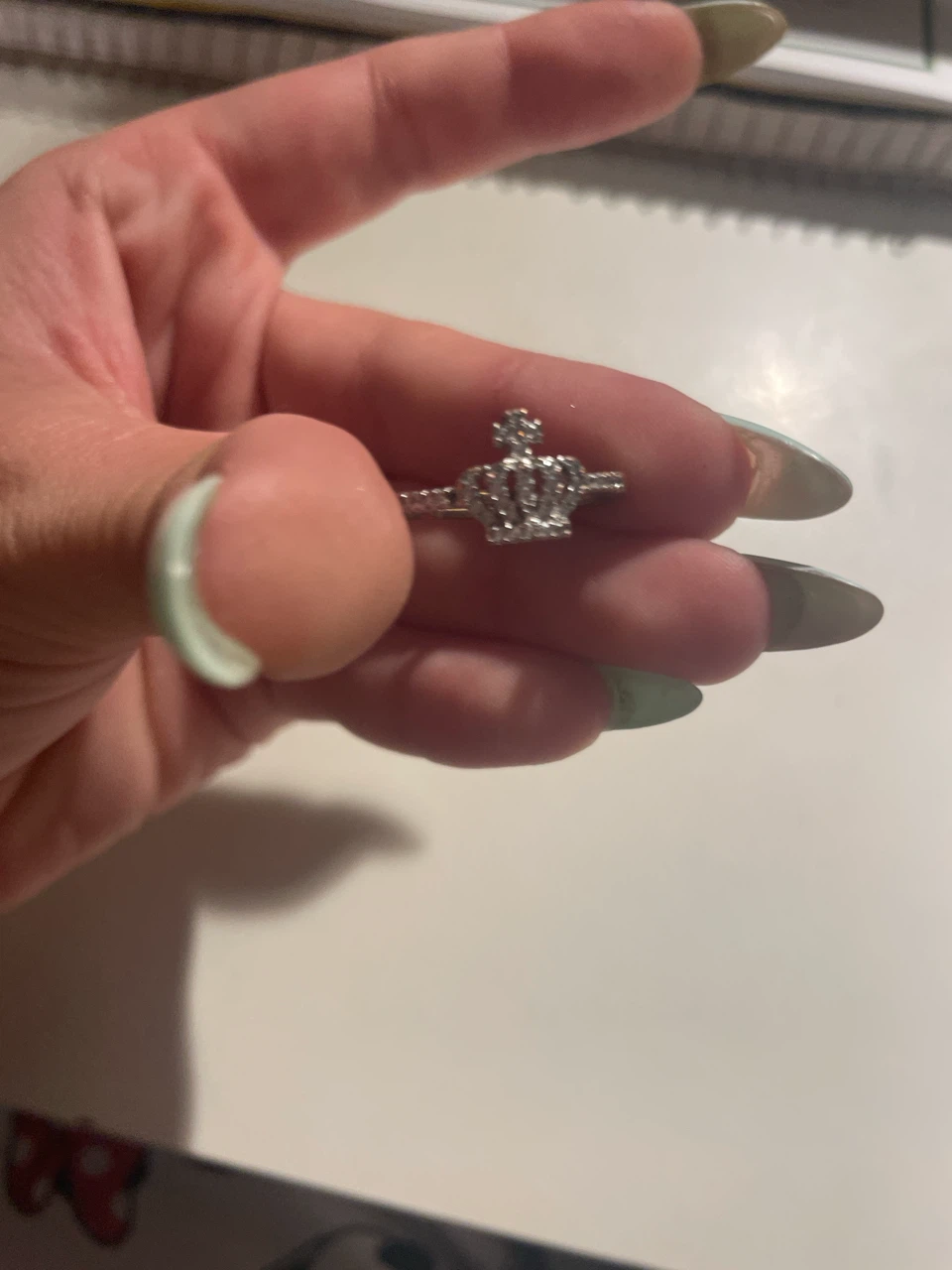 Silver Crown Ring - photo 4