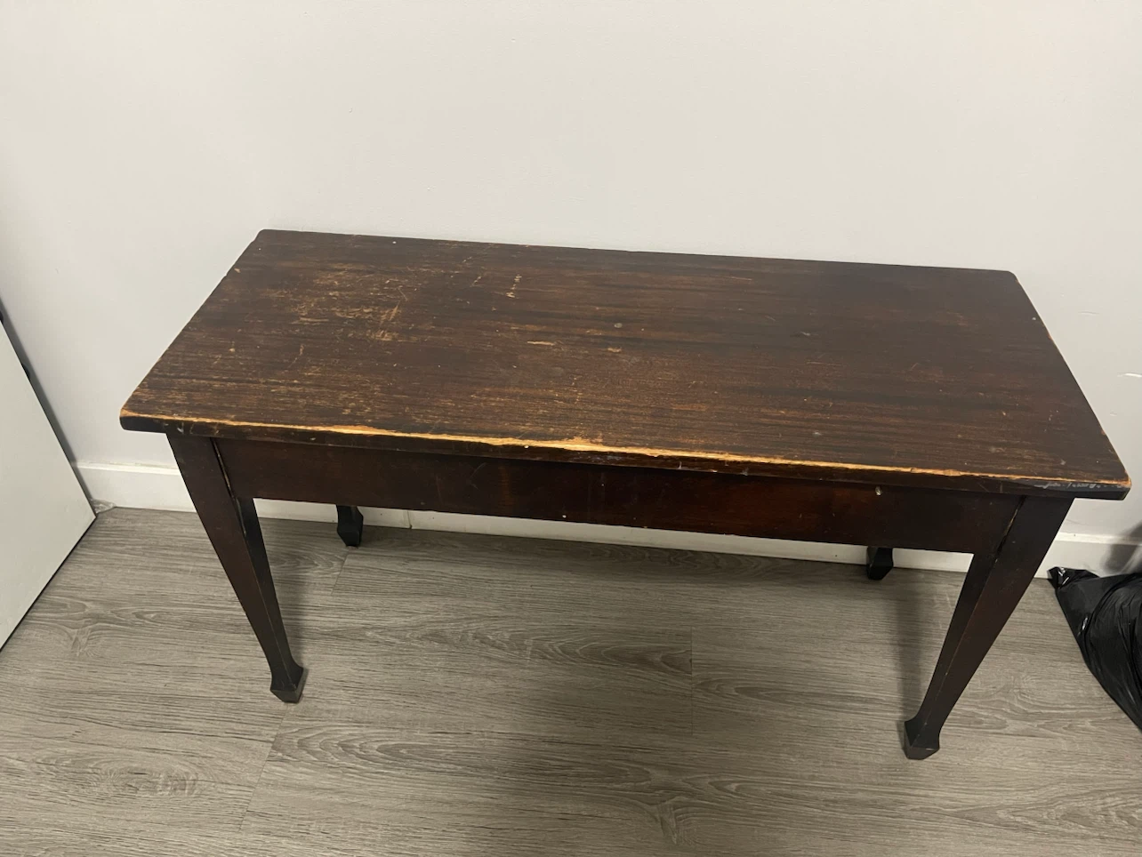 Vintage Bench with Storage