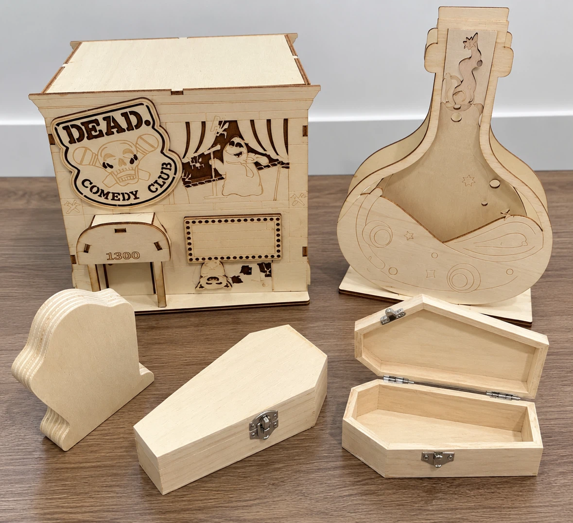 Brand New Make Market Halloween DIY Wood Décor Bundle 🎃