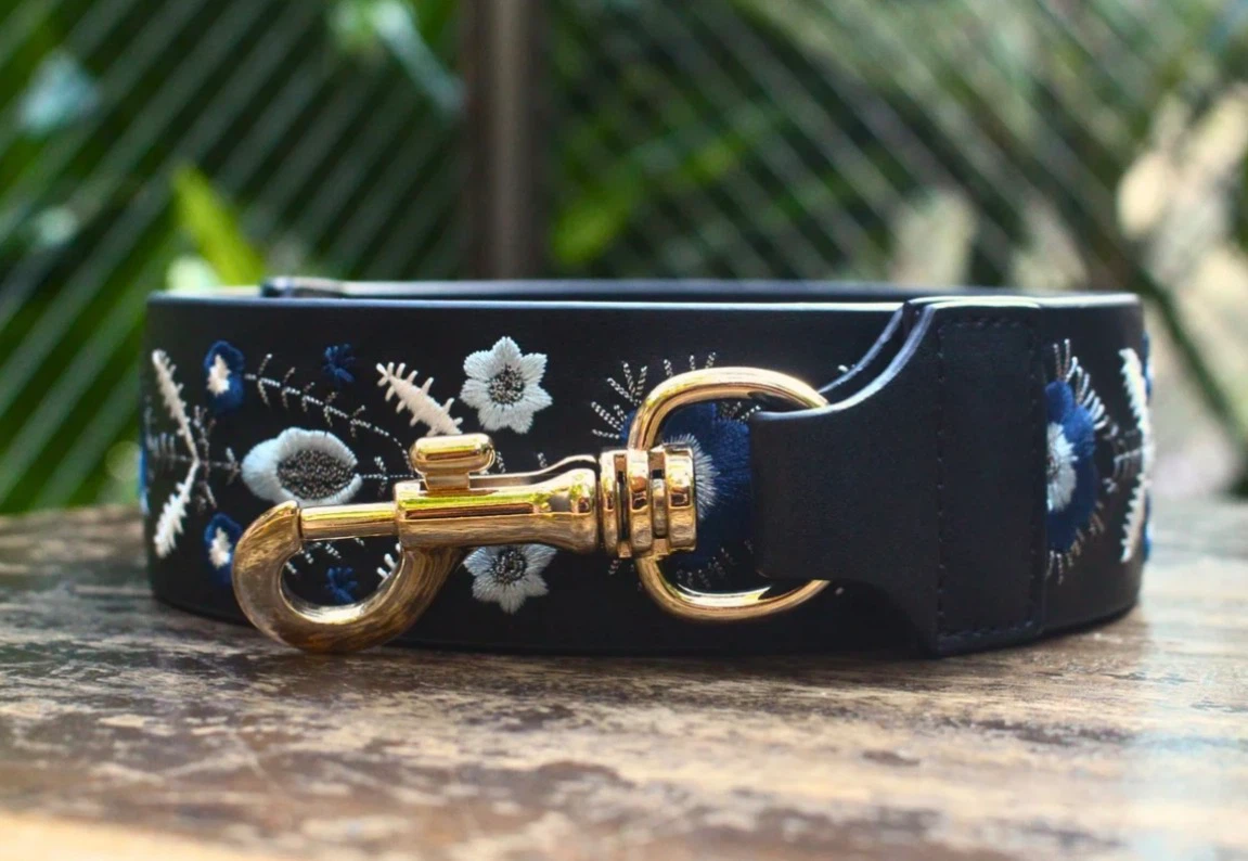 Embroidered Floral Bag Strap - photo 4
