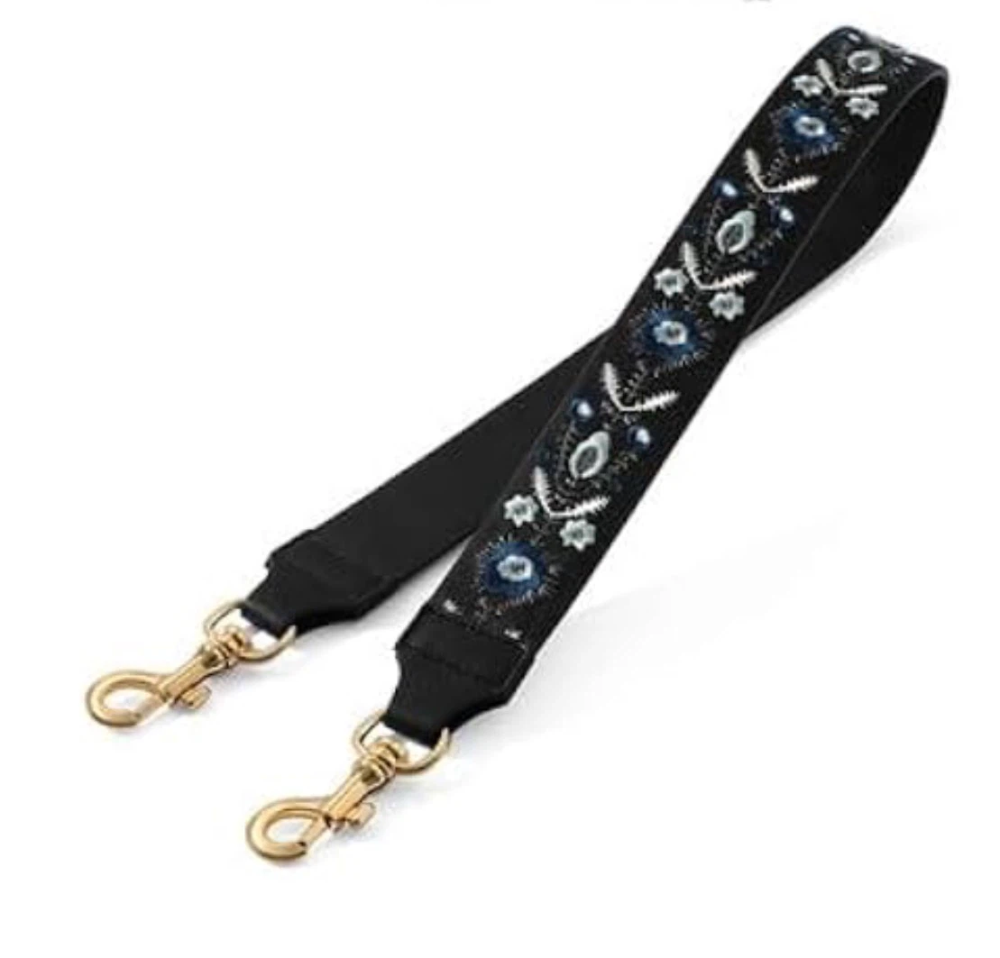 Embroidered Floral Bag Strap - photo 5