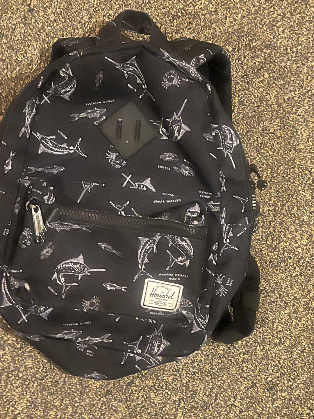 Herschel Supply Co. Fish Print Backpack
