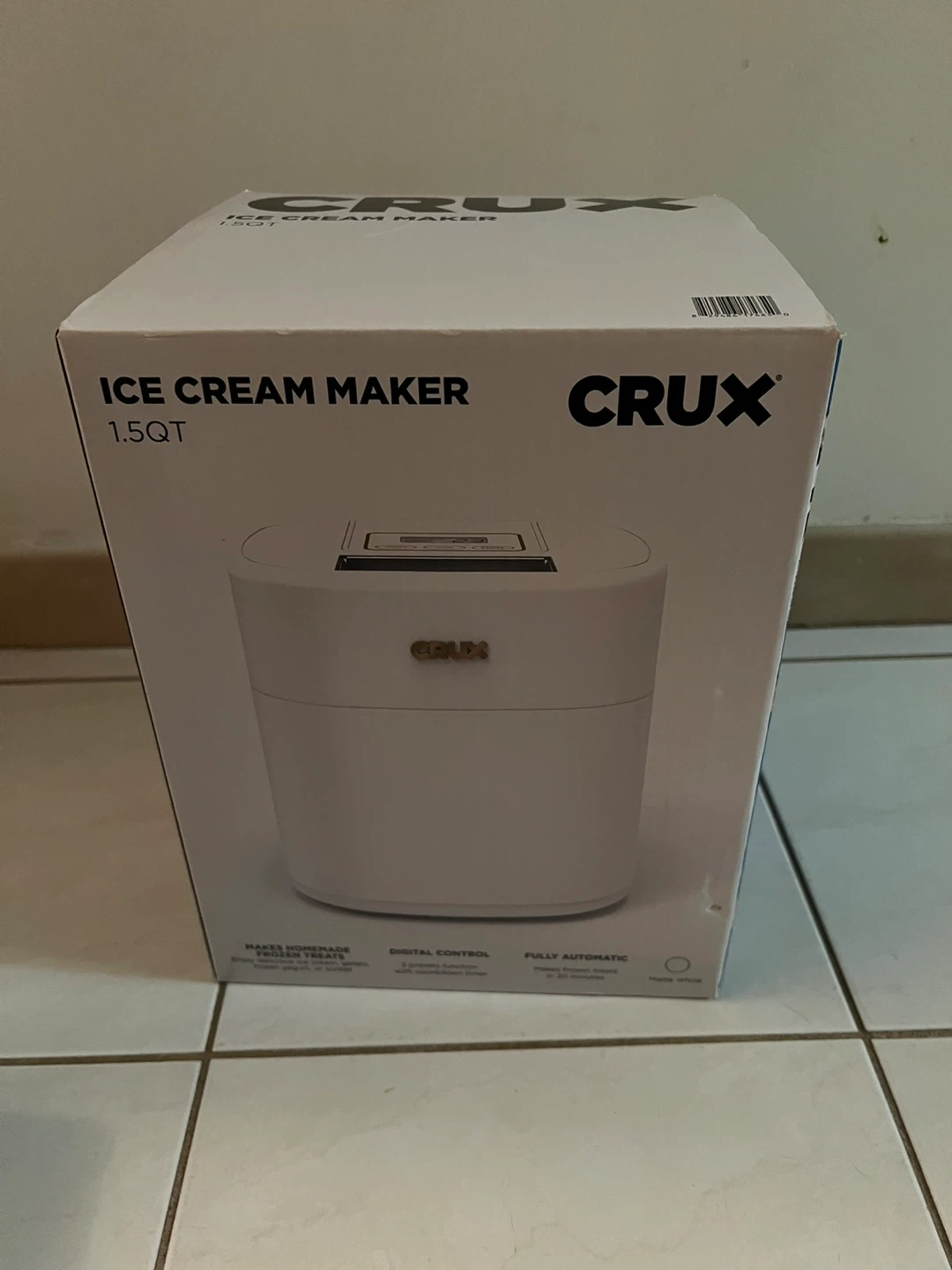 Crux 1.5QT Ice Cream Maker