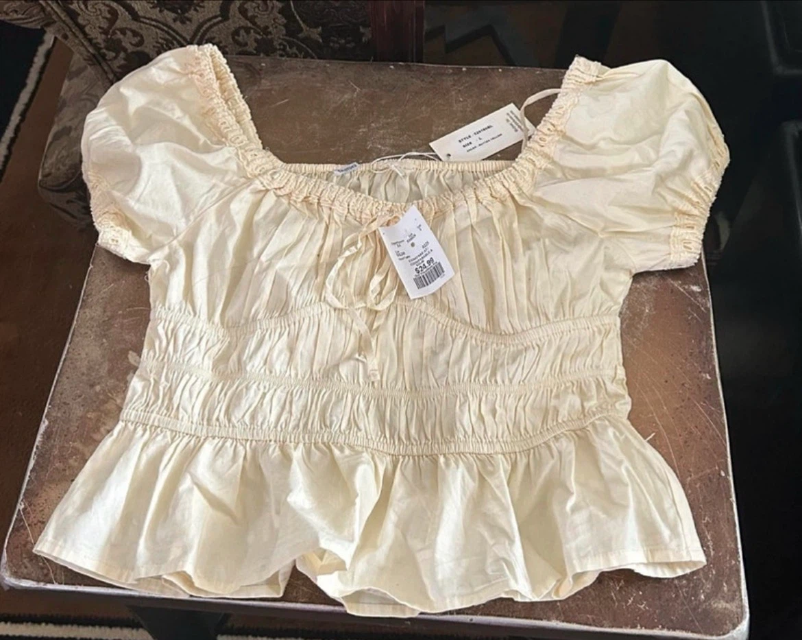 Sim & Sam light yellow top