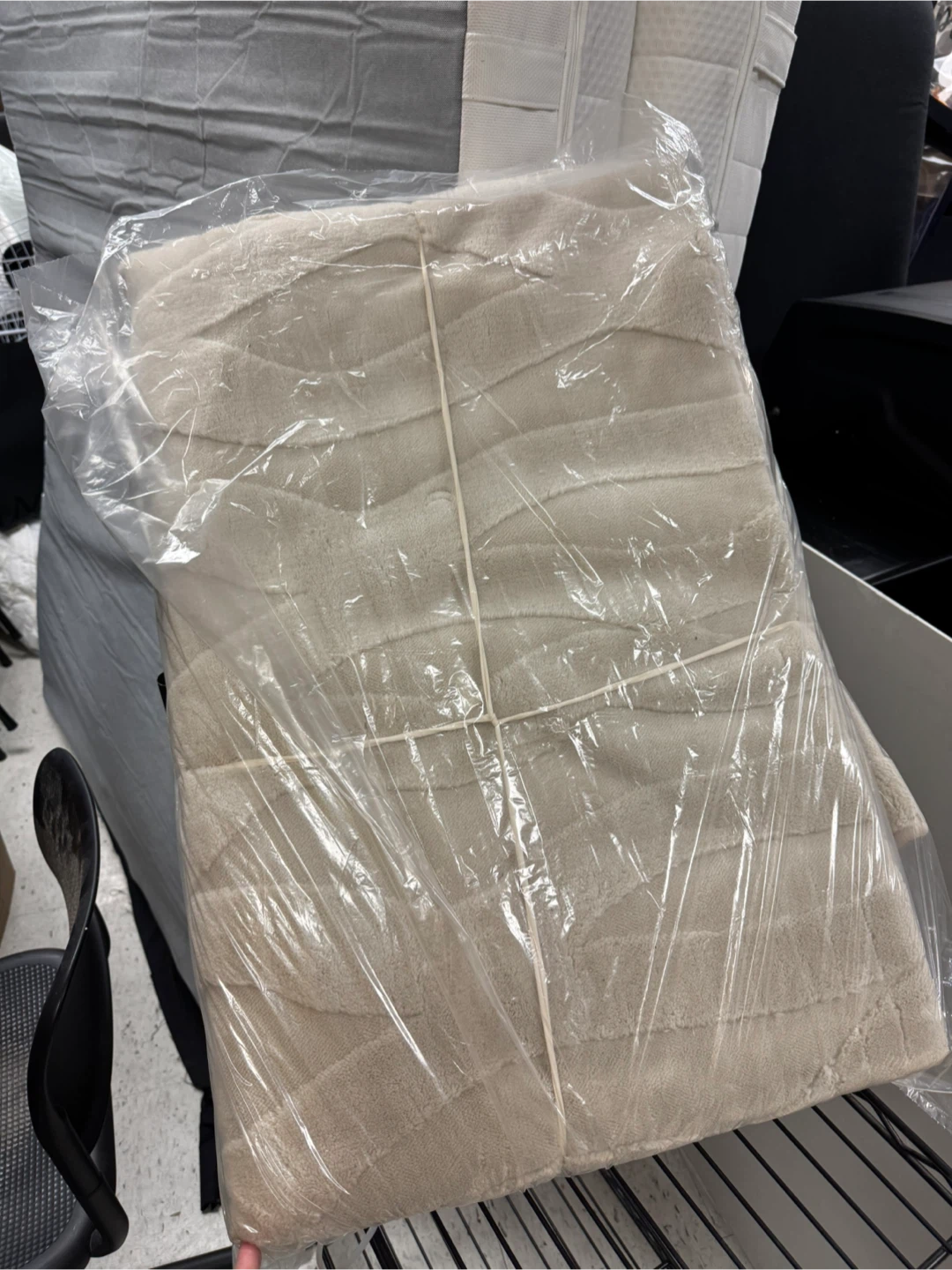 IKEA VAXELFEL Rug, Off-White - photo 2