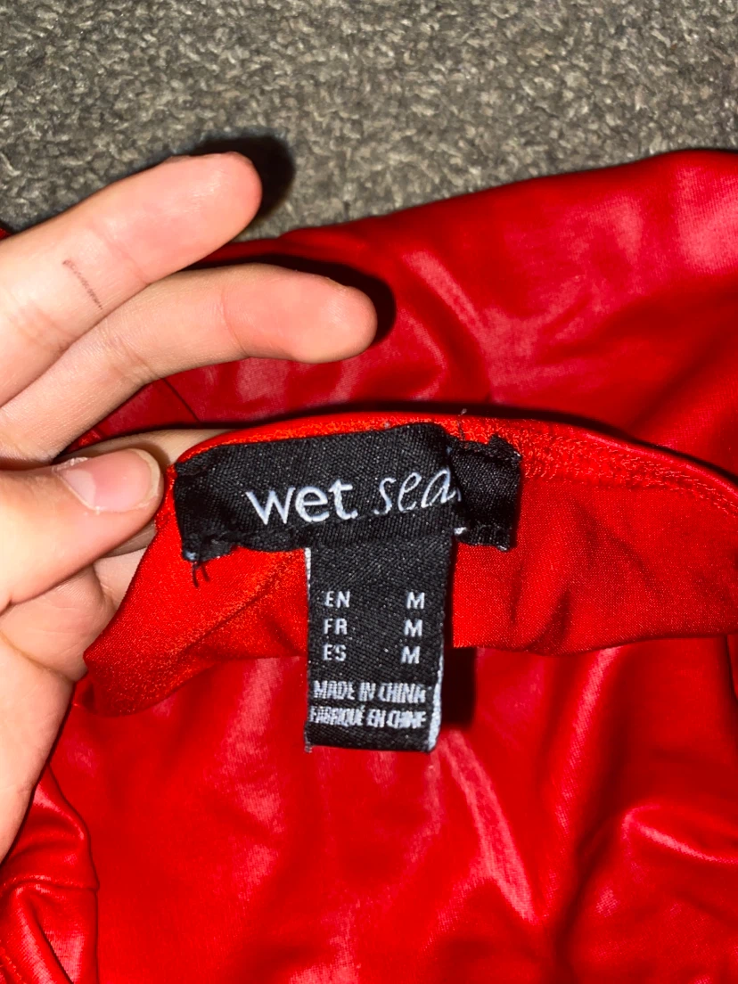 Wet Seal Red Mini Dress - photo 2