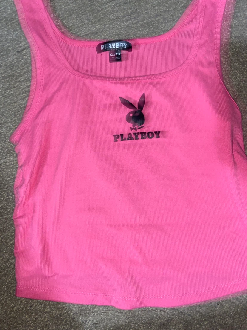 Pink Playboy Tank Top - photo 2