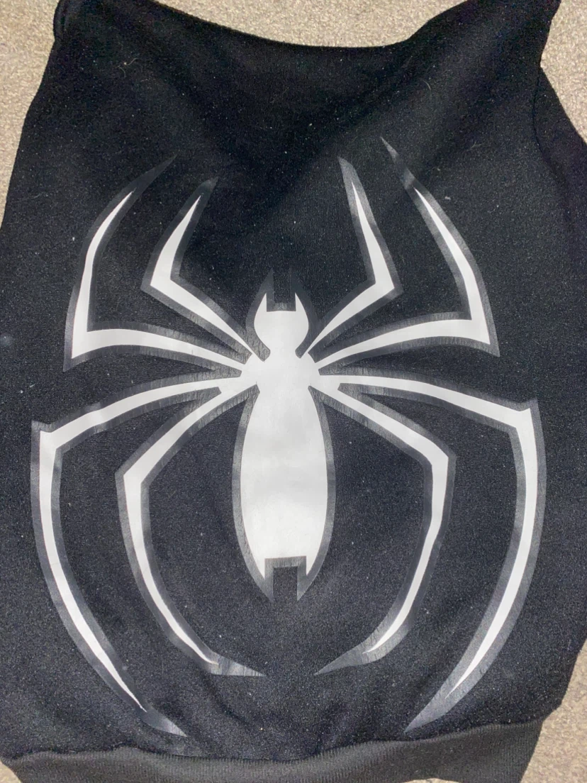 Black Spider Full Zip-Up Hoodie - photo 3