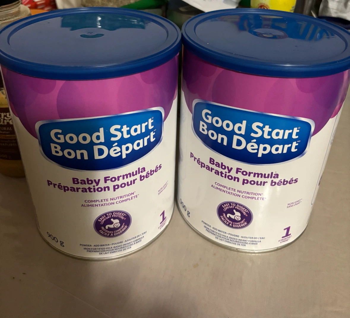 2 Containers of Good Start Baby Formula Stage 1