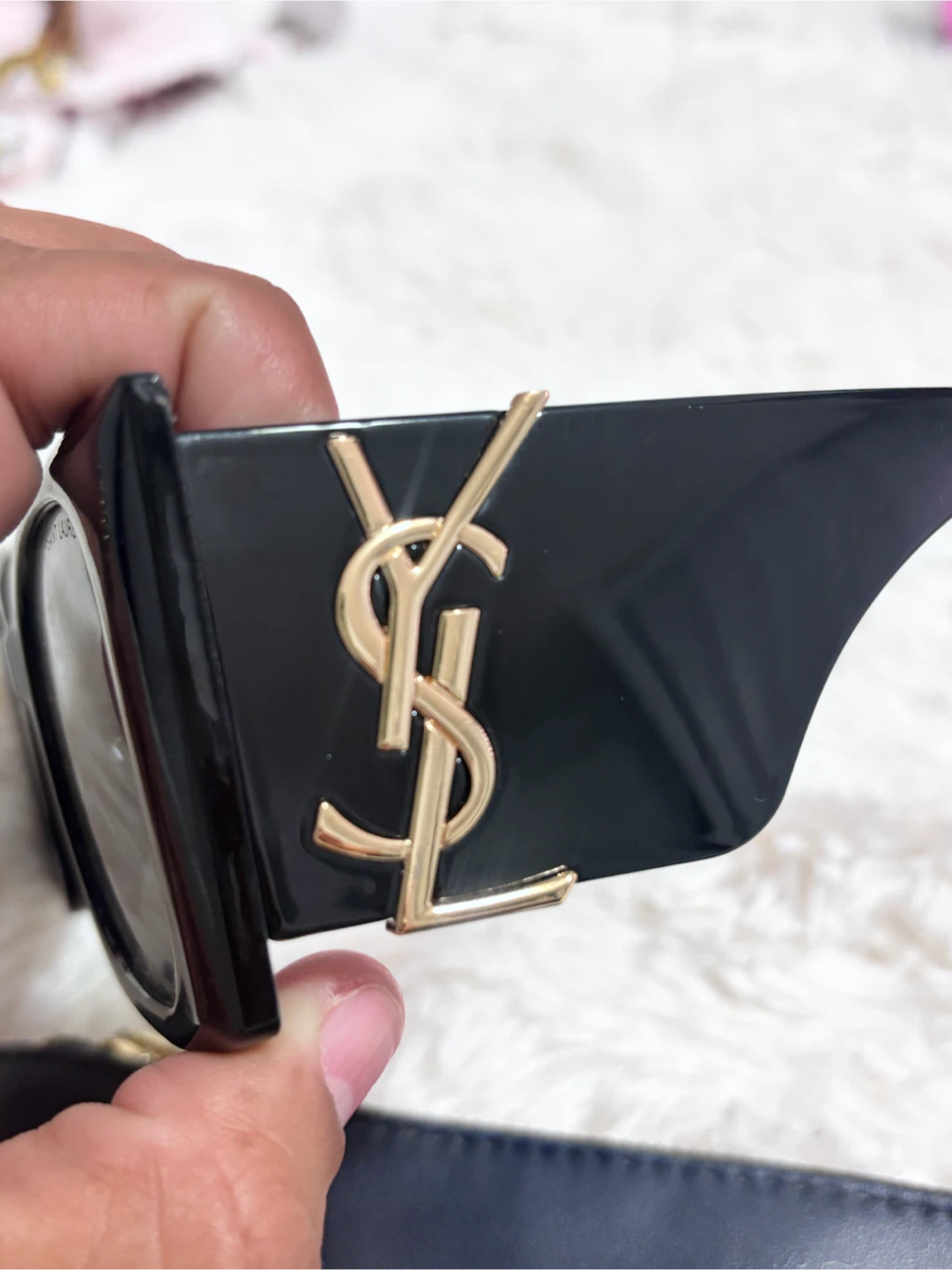 Saint Laurent Black Sunglasses - photo 2