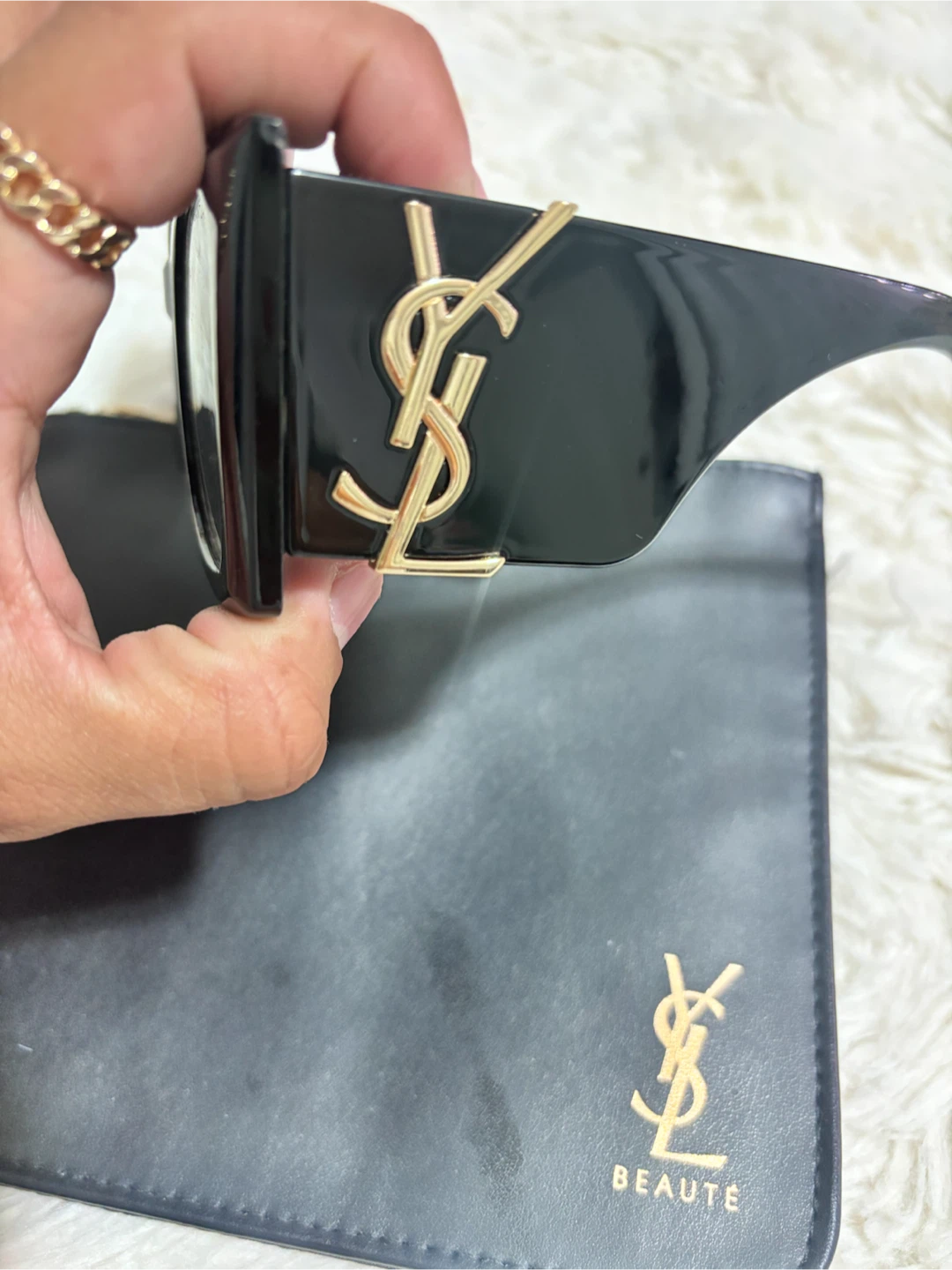 Saint Laurent Black Sunglasses - photo 3