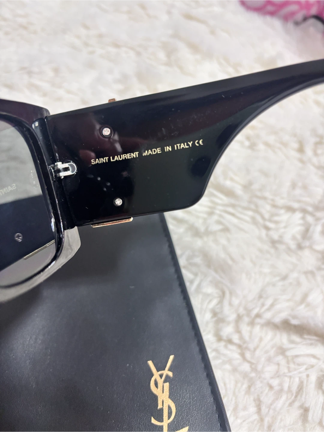 Saint Laurent Black Sunglasses - photo 5