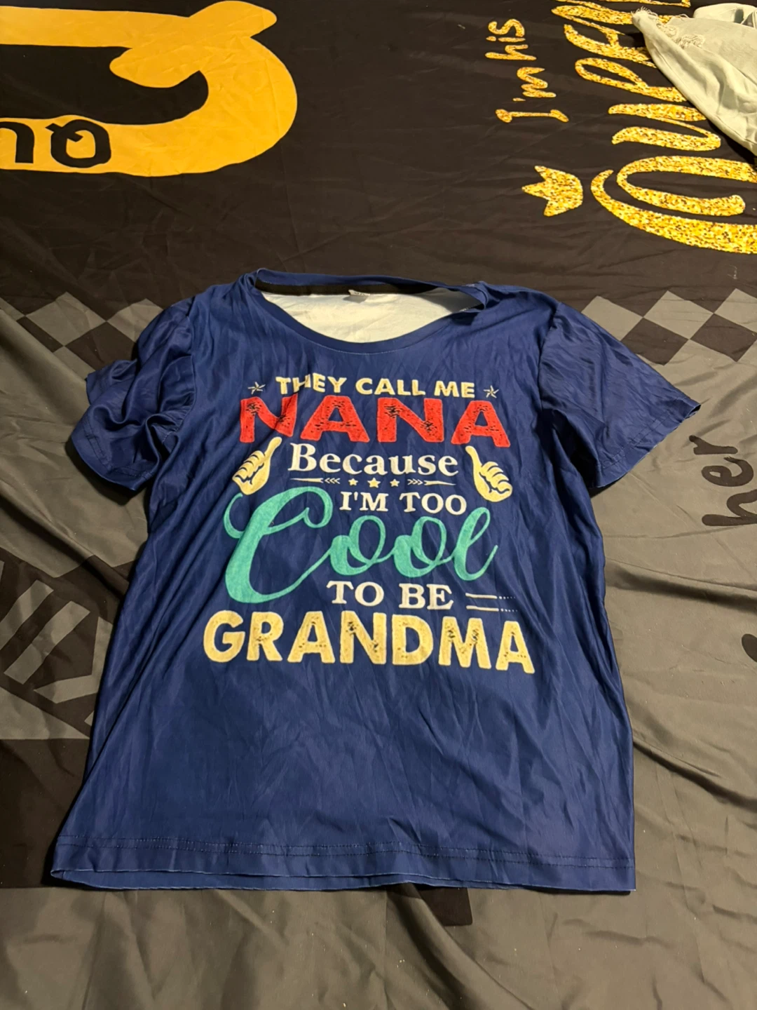 Blue Nana Graphic T-Shirt