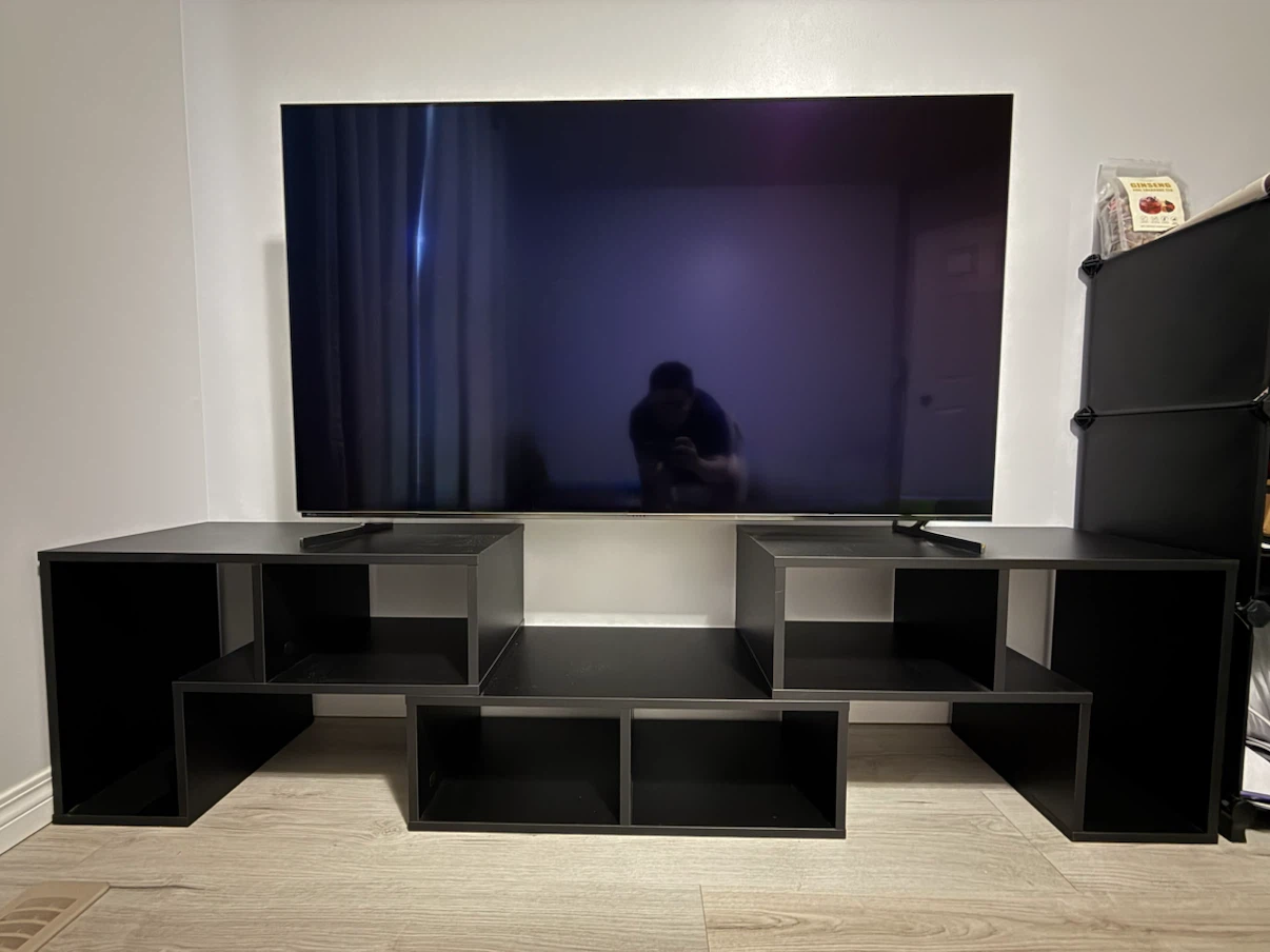 Black TV Stand / Bookcase / Storage