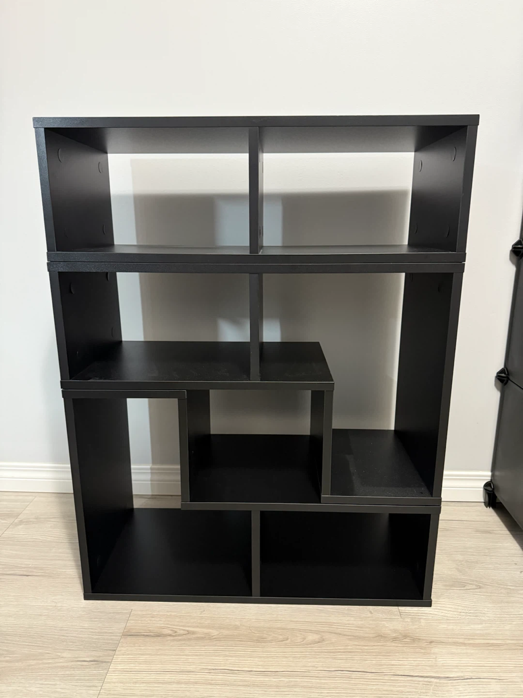 Black TV Stand / Bookcase / Storage - photo 4