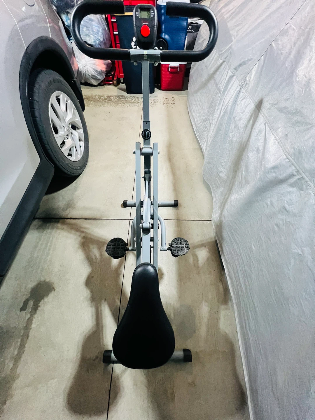 Fitness Smart Row-N-Ride Foldable Squat & Rowing Machine - photo 3